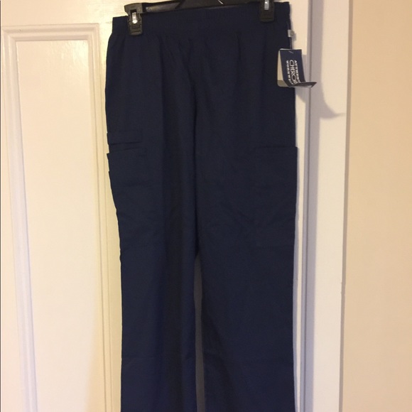 Navy blue unisex uniform pants - Picture 1 of 5